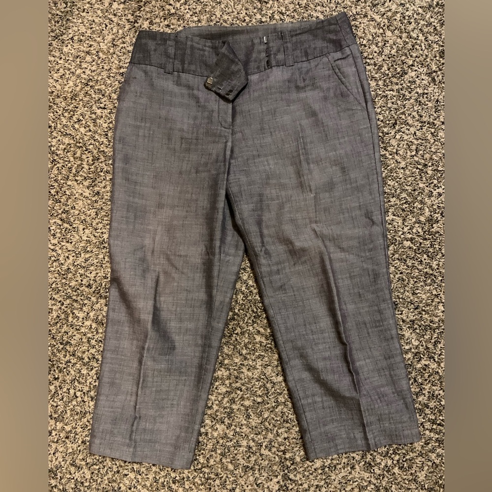 AGB Cropped Brown Dress Pants Size 10